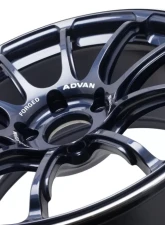 Advan RZ-F2 Wheel 18x8 5x114.3 44mm Racing Titanium Blue & Ring                                     - YA28G44EDR - Image 4