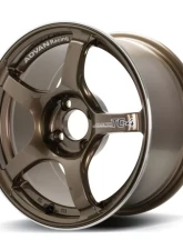 Advan TC-4 Wheel 17x9 5x114.3 45mm Umber Bronze Metallic & Ring                                     - YAD7I45EUAR - Image 3