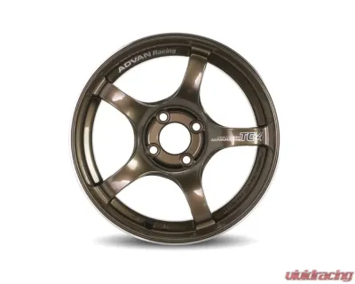 Advan TC-4 Wheel 17x9 5x114.3 45mm Umber Bronze Metallic & Ring - YAD7I45EUAR