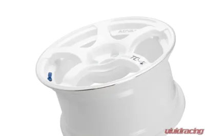 Advan TC-4 Wheel 17x9 5x114.3 63mm Racing White Metallic & Ring - YAD7I63EWMR
