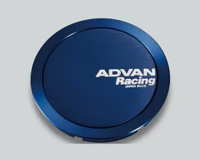 Advan 73mm Full Flat Center Cap - Blue