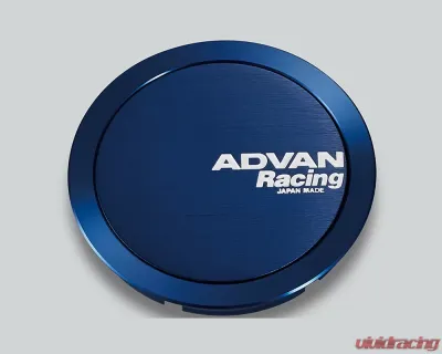 Advan 73mm Full Flat Center Cap - Blue - YV2080