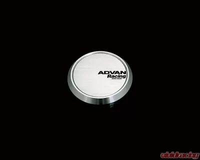 Advan 63mm Flat Type Center Cap - Silver - YZ9158