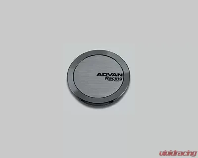 Advan 63mm Full Flat Type Center Cap Hyper Black - YV0325