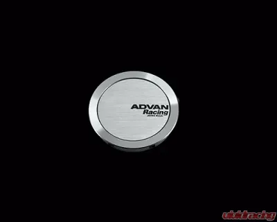 Advan 63mm Center Cap 100/112 PCD Full Flat Type Silver - YV0331
