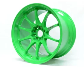 Volk Racing CE28N 10-Spoke Wheel 17x8 5x114.3 33mm GT Green