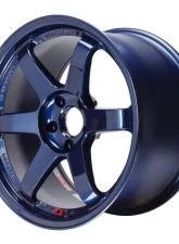 Volk Racing TE37 SL Wheel 18x9.5 5x120 22mm Mag Blue                                     - WVDX22WPD - Image 4