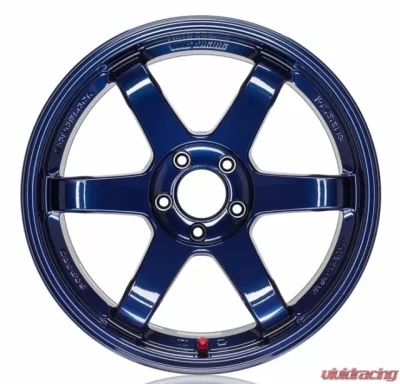 Volk Racing TE37 SL Wheel 18x9.5 5x120 22mm Mag Blue - WVDX22WPD