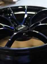 Volk Racing G025 DB/C Wheel Set of 4 18x9.5 5x114.3 38mm Dark Blue/DC Subaru WRX STI                                     - VR-153504863 - Image 8