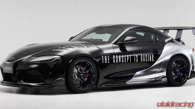 Volk Racing G025 DB/C Wheel Set of 4 18x9.5 5x114.3 38mm Dark Blue/DC Subaru WRX STI - VR-153504863