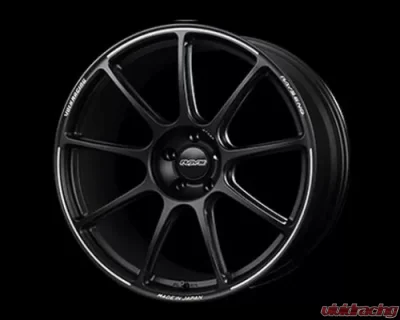 Volk Racing GT090 Wheel 20x10.5 5x120 22mm Blast Black - WK09AZ22WBC