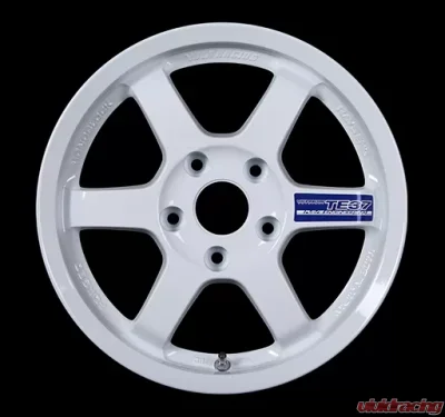 Volk Racing TE37 Gravel Wheel 14x6 4x100 38mm White - WVX838AW