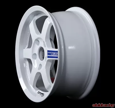 Volk Racing TE37 Gravel Wheel 15x7 5x100 35mm White - WVXC35DW