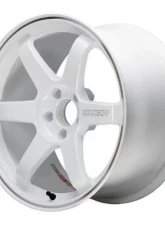 Volk Racing TE37 Ultra M-Spec Wheel Set Nissan GT-R 20x10 | 20x12 Dash White                                     - VR-152792348 - Image 2