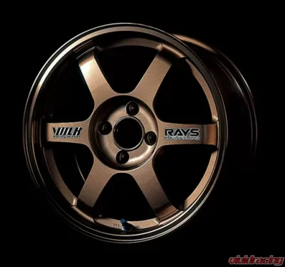 Volk Racing TE37 Wheel 14x6 4x100 38mm Bronze - WVD838AA