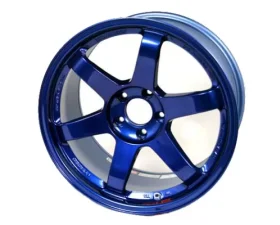 Volk Racing TE37 SL Wheel 19x10.5 5x120 22mm Hyper Blue