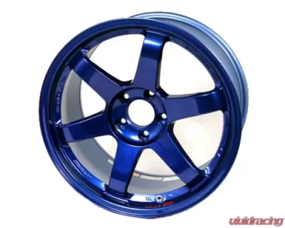 Volk Racing TE37 SL Wheel 19x10.5 5x120 22mm Hyper Blue - WVD622WPE