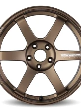 Volk Racing TE37 Saga S-Plus Subaru WRX STI Wheel Set of 4 18x10 5x114.3 35mm Bronze Almite                                     - VR-TE37SA-1810-40-51143-BRZ - Image 3