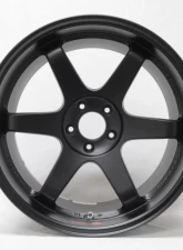 Volk Racing TE37 SL 19x9.5 5x114.3 22mm Flat Black                                     - WVD422EPH - Image 3