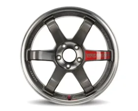 Volk Racing TE37 SL Wheel 15x8 4x100 25mm Pressed Graphite