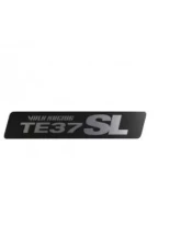 Volk Racing TE37SL Repair Rim Sticker - Metal Black                                     - WTE37SLLIPSTKMB - Image 2