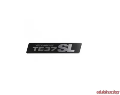 Volk Racing TE37SL Repair Rim Sticker - Metal Black - WTE37SLLIPSTKMB