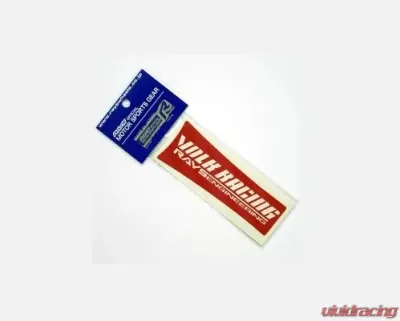 Volk Racing Replacement Spoke Sticker - 15" Red - WTE37SLSTKSSB