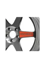 Volk Racing Replacement Spoke Sticker - 15" Red                                     - WTE37SLSTKSSB - Image 2