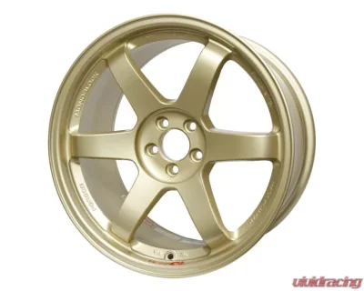 Volk Racing TE37 SL Wheel 18x9.5 5x100 38mm Gold - WVDX40DPZ