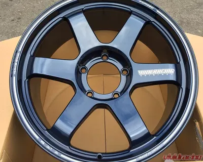 Volk Racing TE37 Ultra Large PCD Wheel 20x8.5 5x150 55mm Mag Blue - WVDUAV55LD
