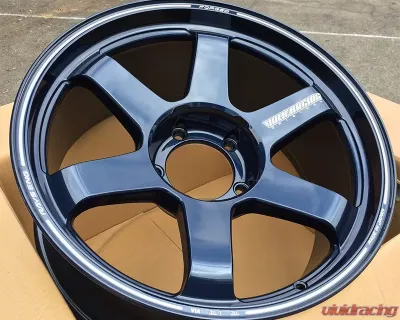 Volk Racing TE37 Ultra Large PCD Wheel 20x8.5 5x150 55mm Mag Blue - WVDUAV55LD