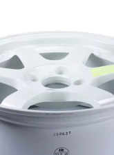 Volk Racing TE37 SL Wheel 15x8 5x114.3 32mm Championship White                                     - WVDE32EPCW - Image 6