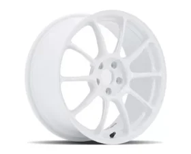 Volk Racing ZE40 Wheel 18x10.5 5x114.3 24mm Dash White