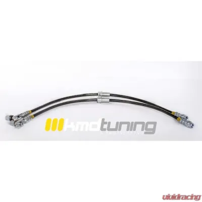 KMD Tuning Stainless Steel Brake Line Front Kit Volkswagen Golf|GTI|Rabbit MK 6 10-14 - 1K0611701K-SS