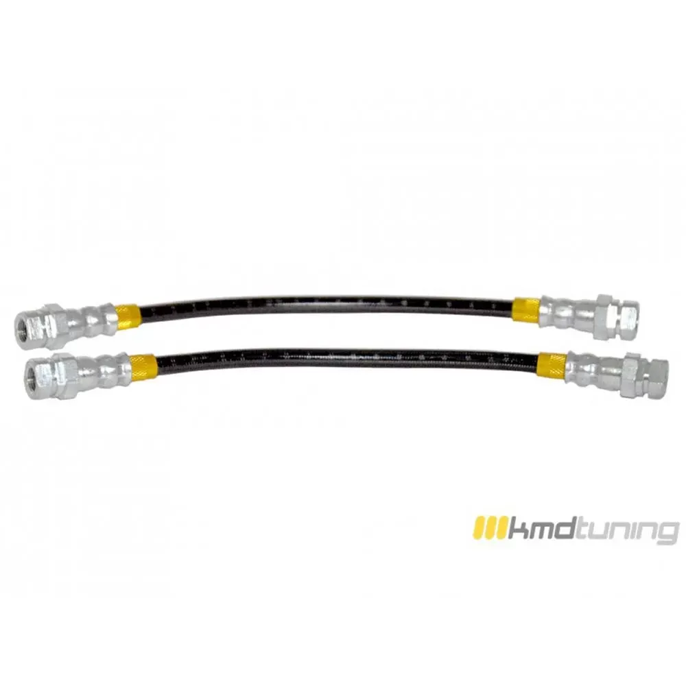 KMD Tuning Stainless Steel Brake Line Rear Kit Audi A3 FWD | Quattro | TDI 8P 05-20 - 1K0611775C-SS