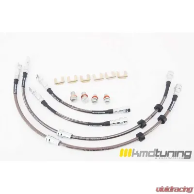 KMD Tuning Stainless Steel Brake Line Kit Volkswagen Golf|GTI|Rabbit MK 7 18 - 5Q0611-4SS-PP