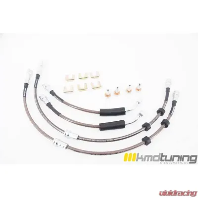 KMD Tuning Stainless Steel Brake Line Kit Audi A3 | S3 | TT | Volkswagen Golf R 2013+ - 5Q0611775-4SS
