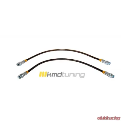 KMD Tuning Stainless Steel Brake Line Rear Kit Audi Q7 Quattro | TDI 8P 07-19 - 7L0611776A-SS