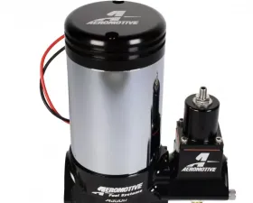 Aeromotive A3000 Drag Race Carbureted Fuel Pump with Regulator, ORB-12 Inlet, Alcohol Compatible