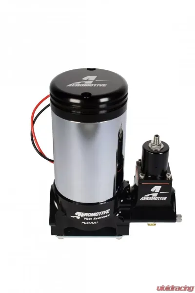 Aeromotive A3000 Drag Race Carbureted Fuel Pump with Regulator, ORB-12 Inlet, Alcohol Compatible - 11222