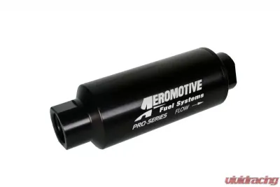 Aeromotive Fuel System Pro-Series, In-Line Fuel Filter (AN-12) 100 micron stainless steel element - 12302
