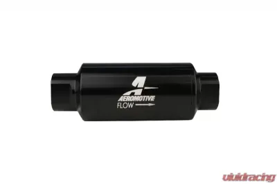 Aeromotive Fuel System Filter, In-Line AN-10 Size, Black, 100 Micron - 12324