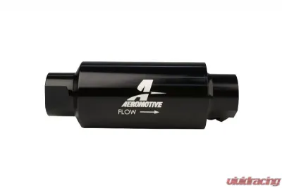 Aeromotive Fuel System Filter In-Line AN-10 / AN-06 Dual Outlet 10-Micron ORB Ports - 12333