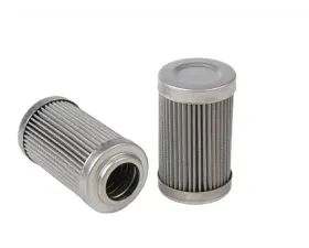 Aeromotive Fuel System 100 micron stainless element for 12304 filter, also fits 12301,12351,12354