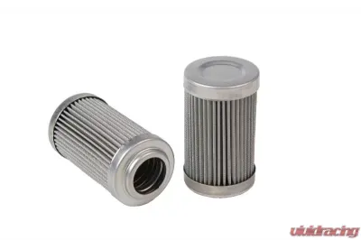Aeromotive Fuel System 100 micron stainless element for 12304 filter, also fits 12301,12351,12354 - 12604