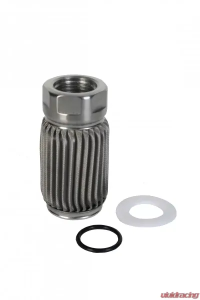 Aeromotive Fuel System Filter Element, Crimp, AN-10, 100 Micron Stainless Steel - 12606