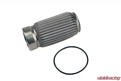 Aeromotive Fuel System Filter Element, Crimp, 100 Micron Stainless(Fits 12304,12307,12324,12331,12354) - 12614