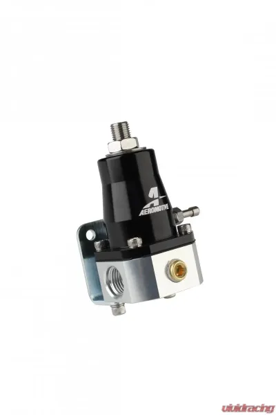 Aeromotive Fuel System Regulator Kit - (1)13129 EFI Bypass Regulator, (3)15606 Fittings, (1)15633 Gauge - 13130