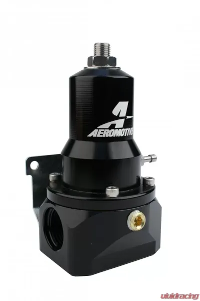 Aeromotive Fuel System Regulator, 30-120 psi, .500 Valve, 2x AN-10 inlets, AN-10 Bypass - 13132