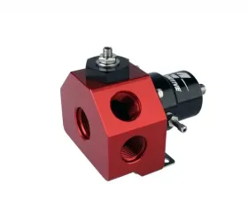 Aeromotive Fuel System Double Adjustable Carbureted Regulator for Belt Drive Fuel Pump